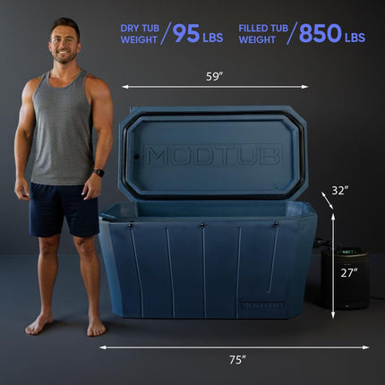 Modtub 2.0 Cold Plunge – Tub Only (No Chiller Included)