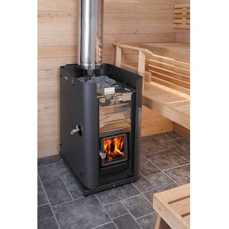Harvia Pro 20 ES Wood Burning Sauna Stove with Water Tank