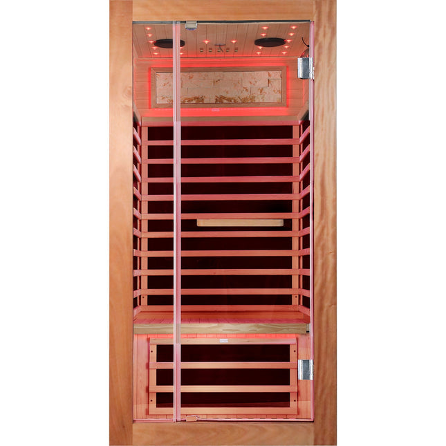 Single-person sauna room