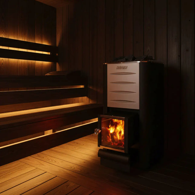Harvia M3 SL Wood Burning Sauna Stove (Through-the-Wall Heating)