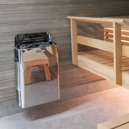 Harvia Wall Sauna Heater 6KW with Built-In Controls