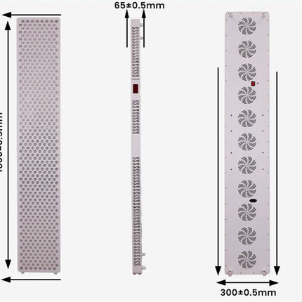 VitalGlow Pulse Full Body Red Light Therapy Panel | 576 LED Recovery & Performance System