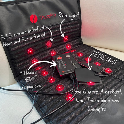 Therasage TheraPro – PEMF / Infrared / Red Light Healing Pad (Large)