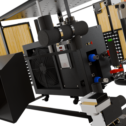 RevX Acrylic X Tub Cold Plunge + LUX High Performance Chiller and Filtration System