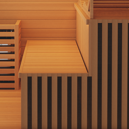 3 Person Home Steam Sauna | Traditional 7™