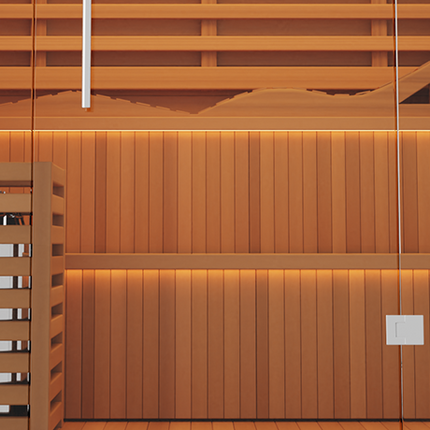 3 Person Home Steam Sauna | Traditional 7™
