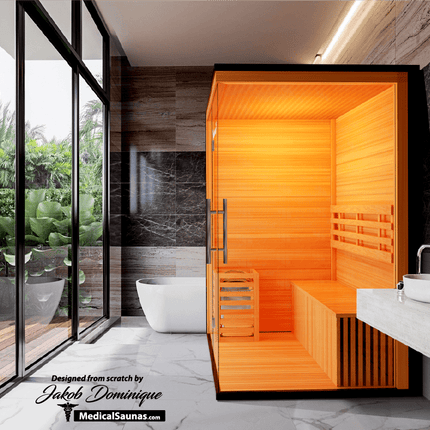 3 Person Home Steam Sauna | Traditional 7™