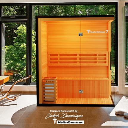 3 Person Home Steam Sauna | Traditional 7™